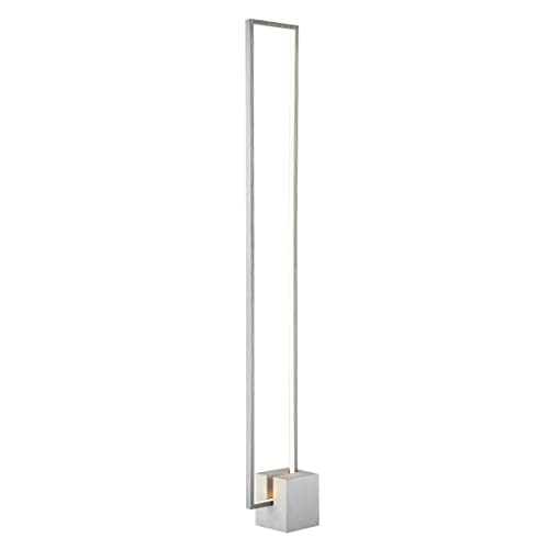 Lite Source Fantica 55 1/2" Gray Metal Modern LED Floor Lamp - Diamond Home USA