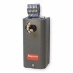 Dayton 1UHH2 Line Voltage Control SPDT 1 (Single) Stage Grey Analog