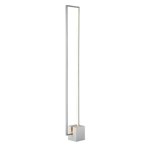 Lite Source Fantica 55 1/2" Gray Metal Modern LED Floor Lamp - Diamond Home USA