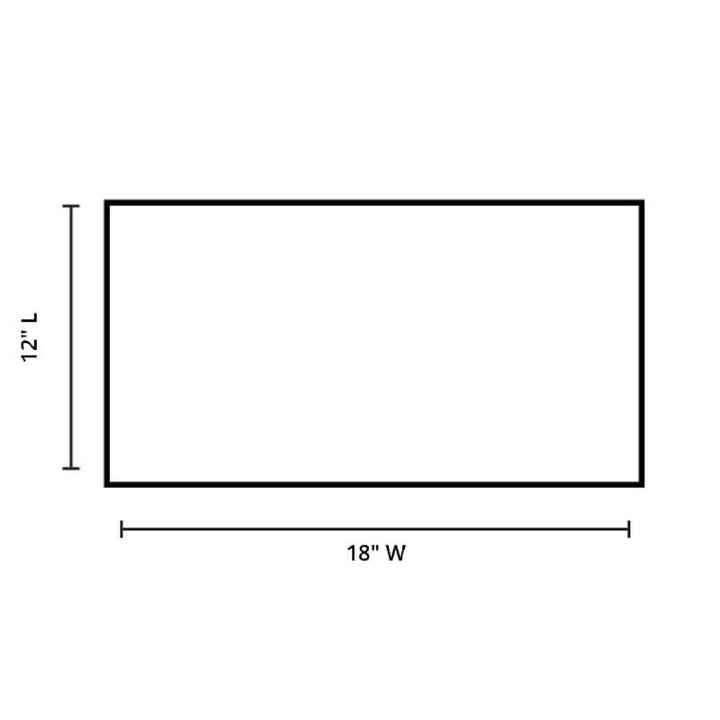 Chambray Ribbed Placemat (Yellow) Set of 12 Yellow Rectangle Cotton - Diamond Home USA