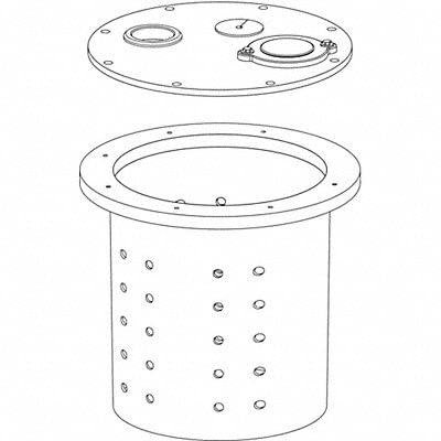 Crawl Space Sump Basin and Cover
