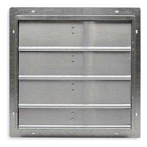 24 in Backdraft Damper/Wall Shutter 24-1/2 in x 24-1/2 in