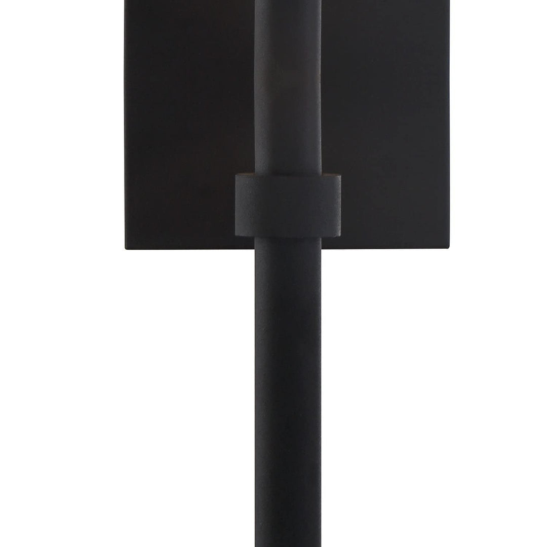 1 Light Black Wall Mount 5.5w X 18.5h Modern Contemporary Steel - Diamond Home USA