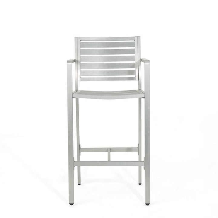 Christopher Knight Home Tammy Coral Outdoor Silver Rust-Proof Aluminum 29.50 - Diamond Home USA