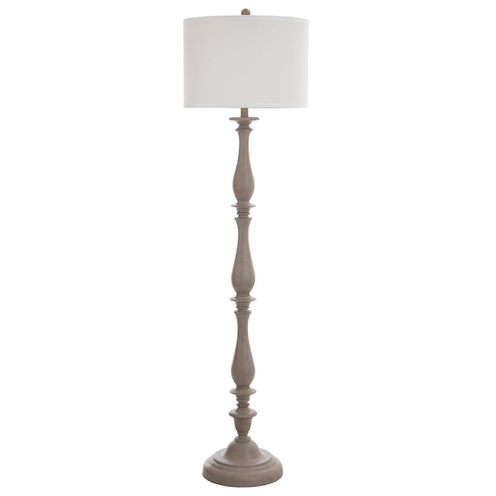 Stylecraft Home Collection Charlton - One Light Floor Lamp-Distressed Grey