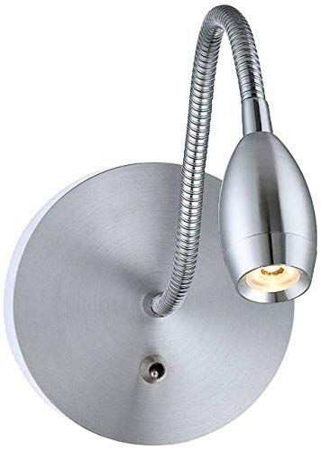 Lite Source Saskia Aluminum Gooseneck LED Wall Lamp - Diamond Home USA