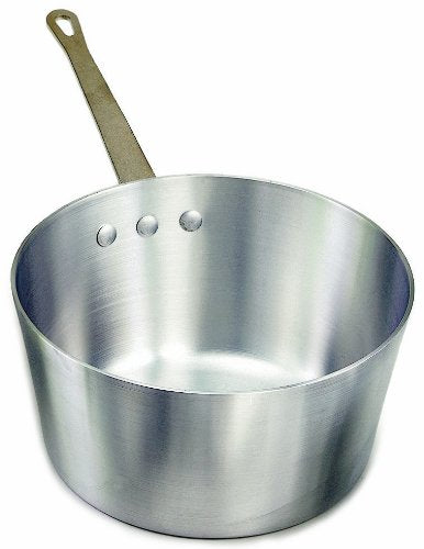 Crestware Commercial Grade PAN3 3.5 Quart Heavy Gauge Aluminum Sauce Pan