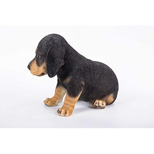 Dachshund Puppy Statue Polyresin - Diamond Home USA