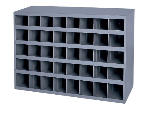 Durham 349-95 Gray Cold-Rolled Steel 40-Opening Bin 33-3/4" Width x 22-1/4"