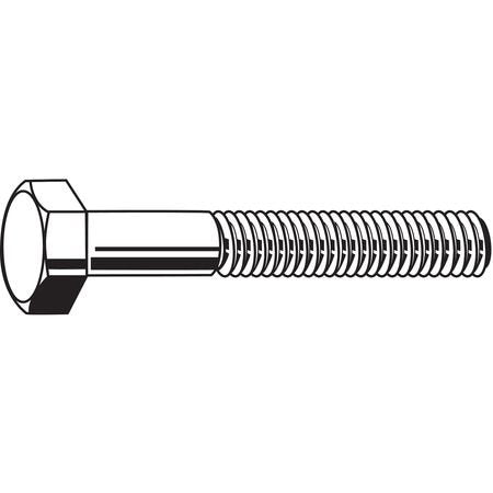 7/16"-14 x 6-1/2" Grade 8 Zinc Yellow UNC (Coarse) Hex Head Cap Screws 5 pk.