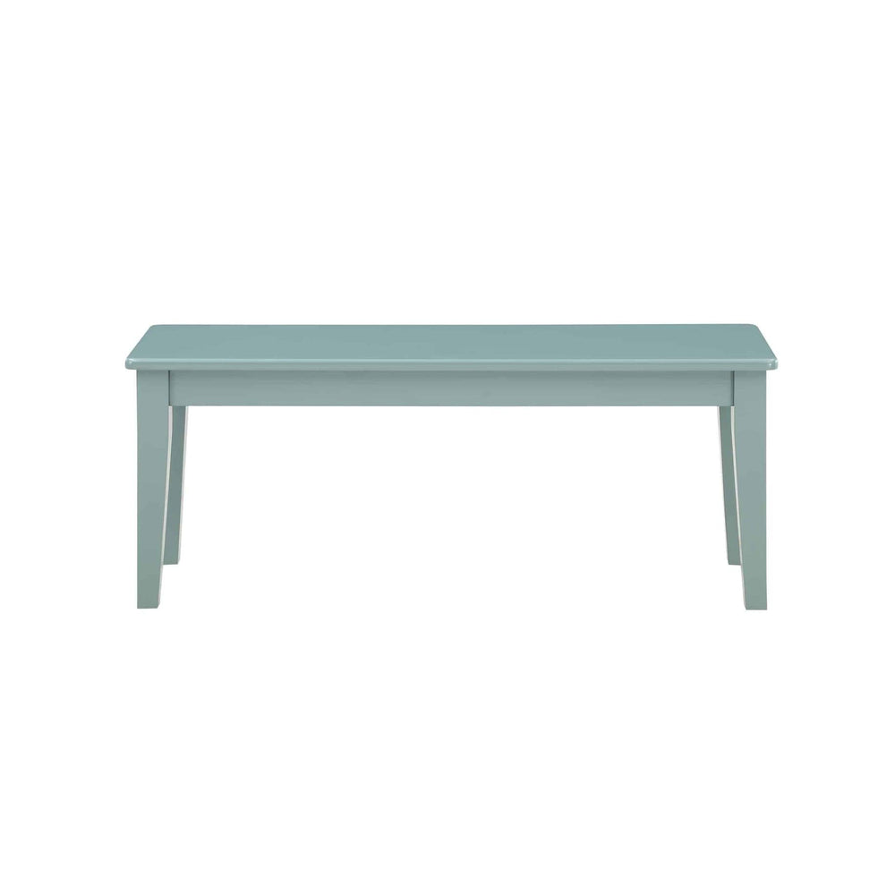 Colorado Dining Bench Blue Farmhouse Wood Finish - Diamond Home USA