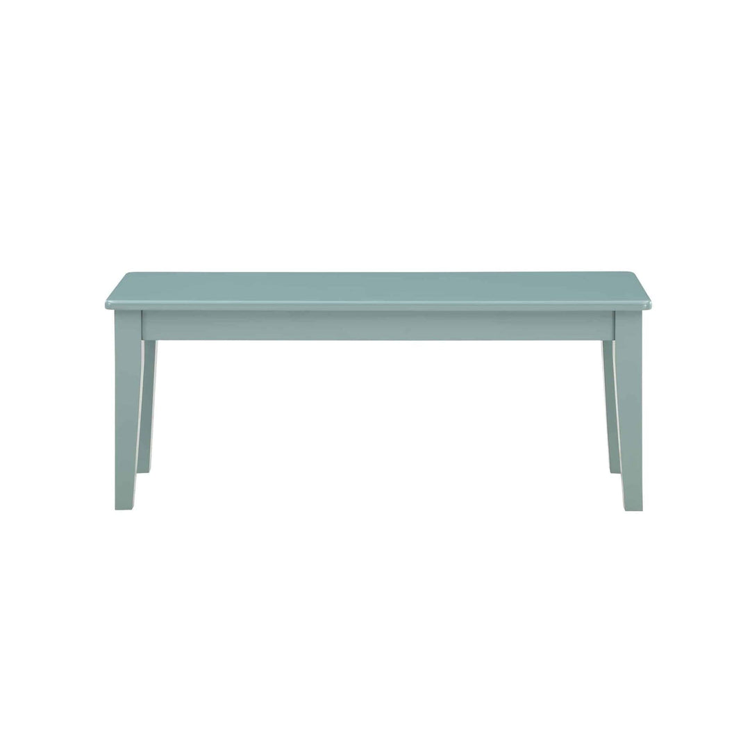 Colorado Dining Bench Blue Farmhouse Wood Finish - Diamond Home USA