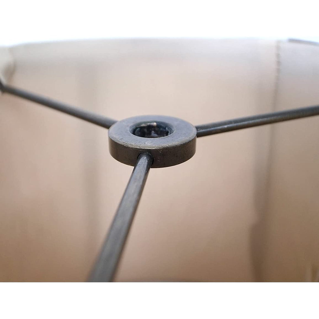 Gold Hand Made Fabric Bell Lamp Shade For Table 8" X 16 "X 12" (Spider) - Diamond Home USA