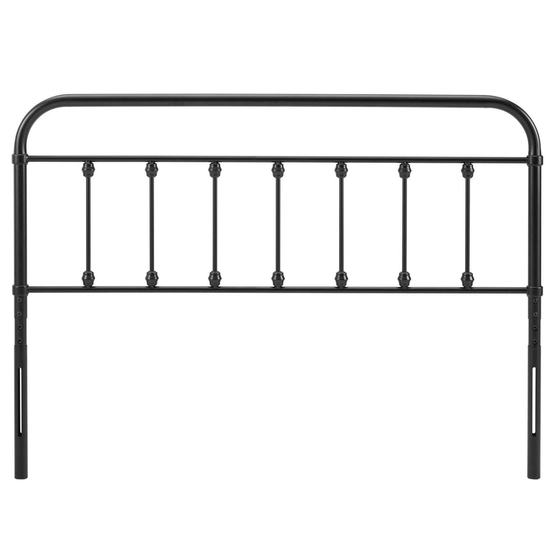 Modway MOD-6153-BLK Sage Full Metal Headboard Black - Diamond Home USA