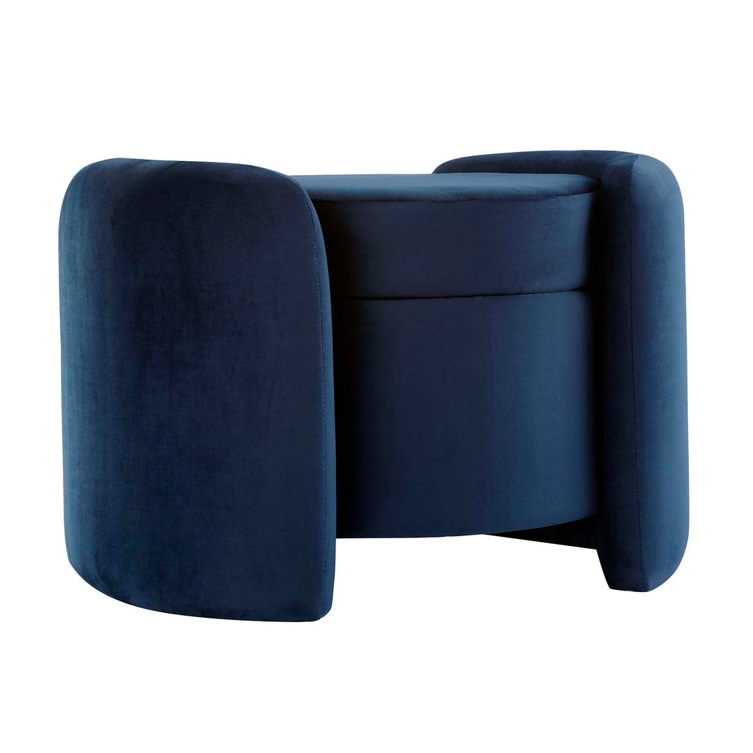 Modway EEI-6055-MID Nebula Upholstered Performance Velvet Ottoman