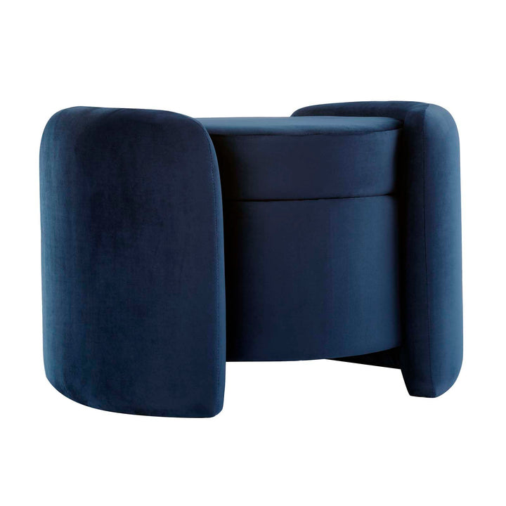 Modway EEI-6055-MID Nebula Upholstered Performance Velvet Ottoman
