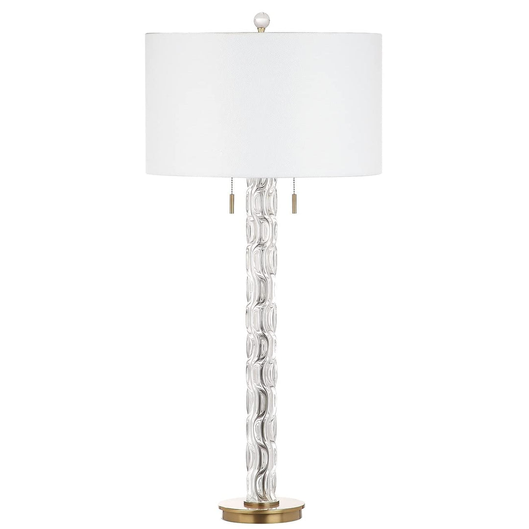 Lighting 37-inch Crystal/Gold Led Table Lamp Clear Modern Contemporary - Diamond Home USA