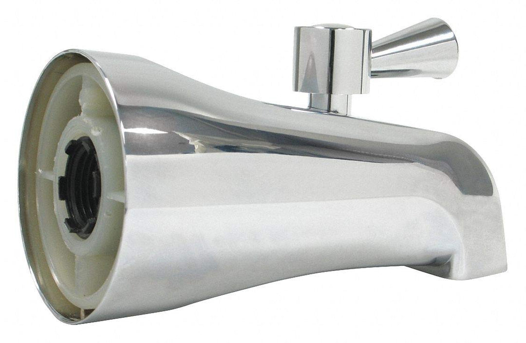 KISSLER Chrome Tub Diverter Spout Tub Spouts for Use with Most Bathtubs