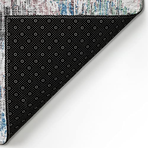 Addison Rugs Indoor/ Accord AAC31 Multi Washable 9' x 12' Indoor - Diamond Home USA