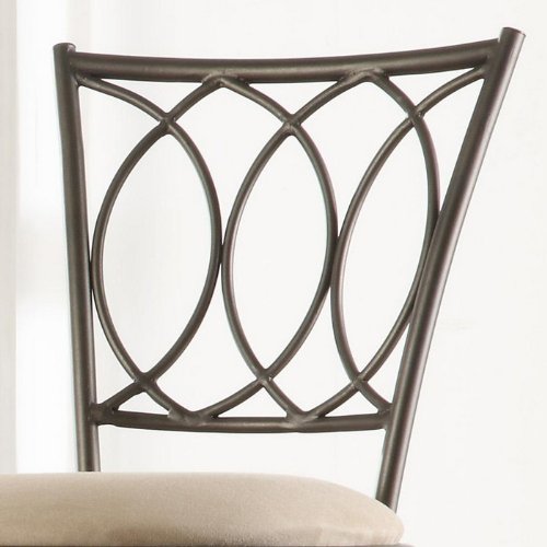 Home Creek Scrolled Detail Adjustable Swivel Barstools - Set of 3 - Diamond Home USA