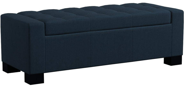 Christopher Knight Home Guernsey Fabric Storage Ottoman