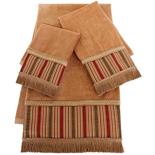 Austin Horn Classics Botticelli Embellished 3-Piece Towel Set