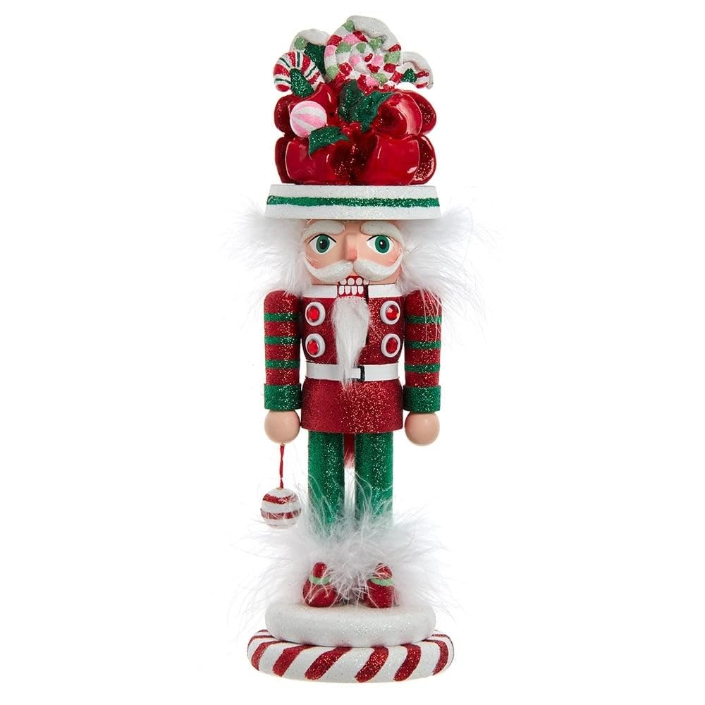 12-inch Hollywood Candy Soldier Nutcracker Multicolored