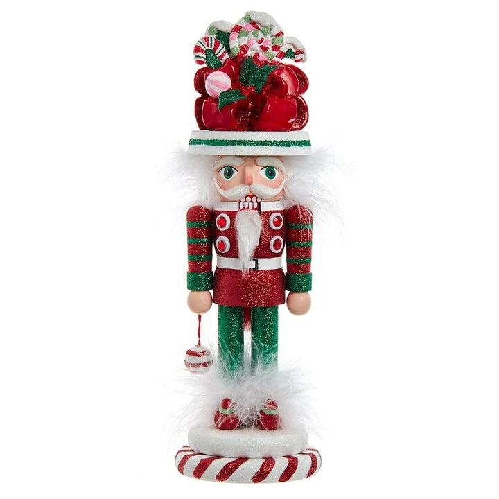 12-inch Hollywood Candy Soldier Nutcracker Multicolored