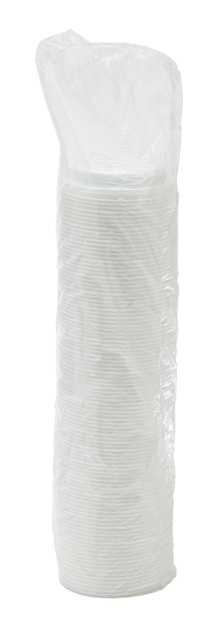 DART 16EL White Cappuccino Plastic Lid Fit For Hot/Cold Foam Cup - Diamond Home USA