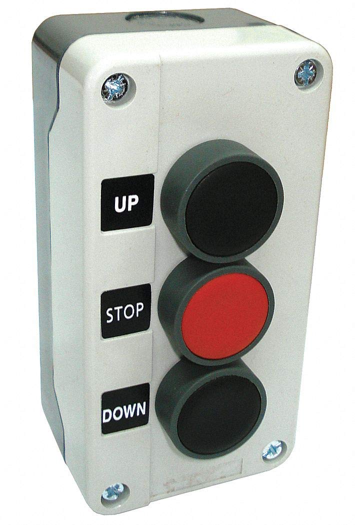 Dayton Push Button Control Station 2NO/1NC Contact Form Number of Operators: 3