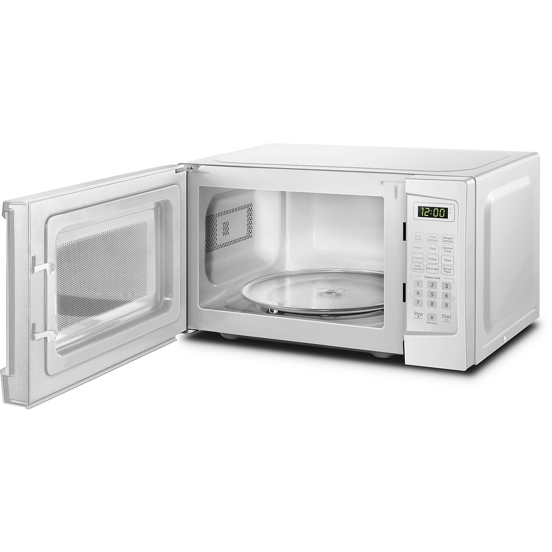 Danby DBMW0720BWW 0.7 Cu.Ft. Countertop rowave In White - 700 Watts Small - Diamond Home USA
