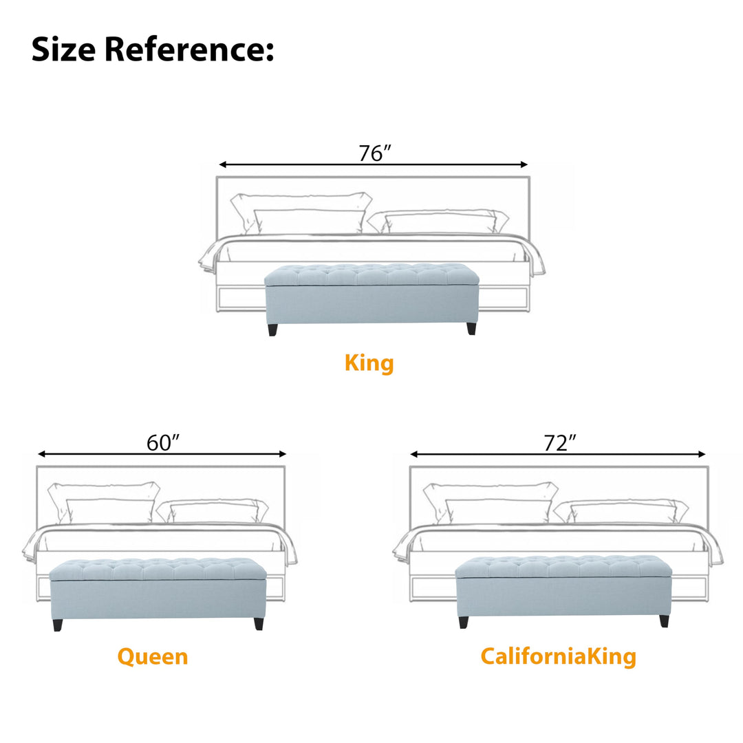 Christopher Knight Home Ottilie Fabric Storage Ottoman Dark