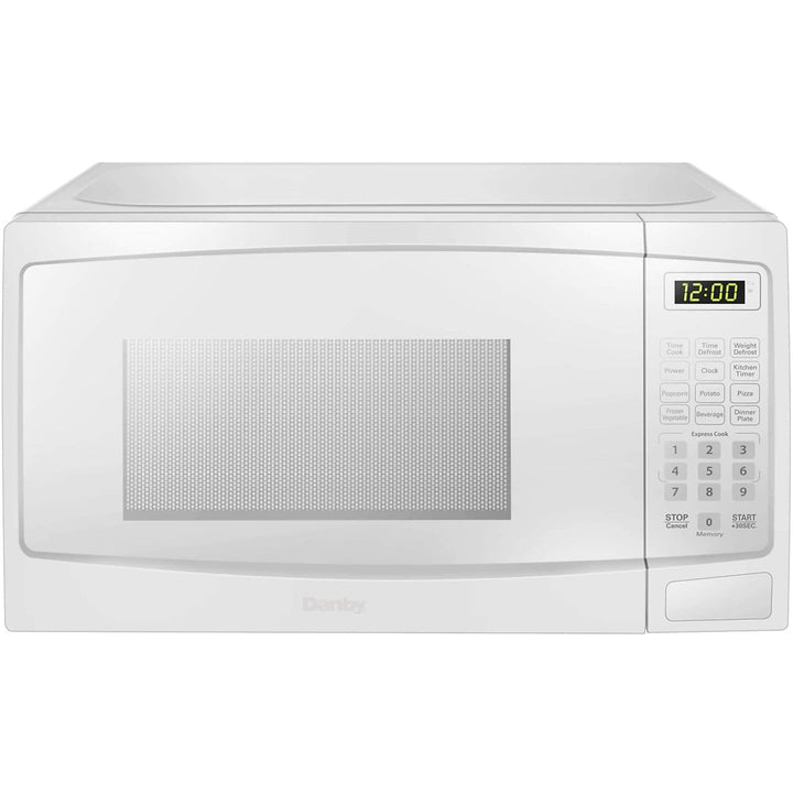Danby DBMW0720BWW 0.7 Cu.Ft. Countertop rowave In White - 700 Watts Small