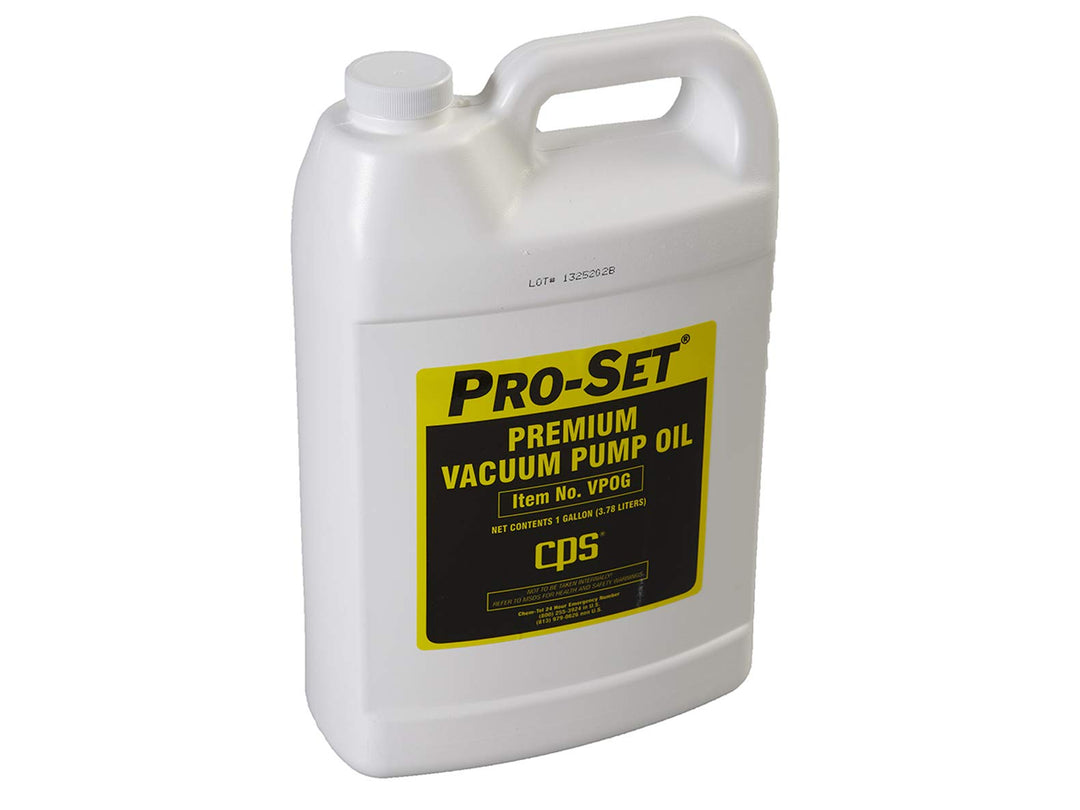 CPS VPOG Pro-Set Premium Vacuum Pump Oil 1 Gallon
