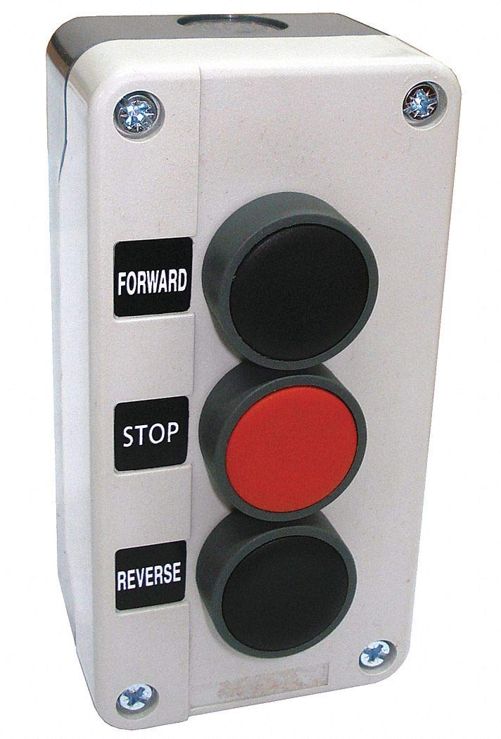 Dayton 32W272 - Push Button Control Station 2NO/1NC 22mm