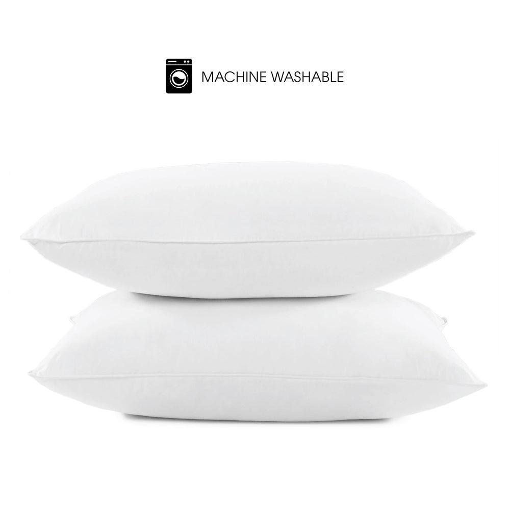 I Am Side Sleeper Pillow 2 Pack White Set of - Diamond Home USA