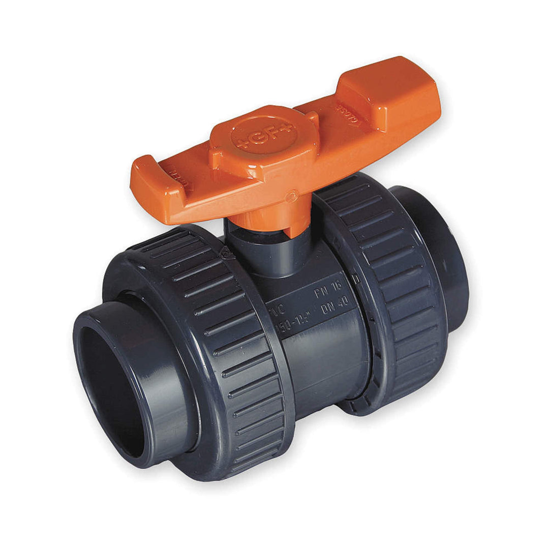 CPVC Ball Valve Inline Union 1-1/4"