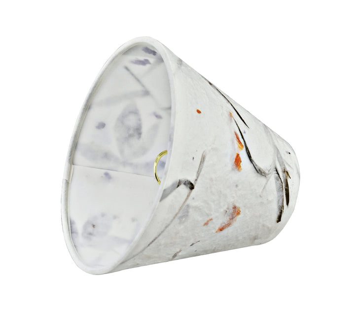 Aspen Creative 32115-5 Small Hardback Empire Shape Chandelier Clip-On Lamp Shade - Diamond Home USA