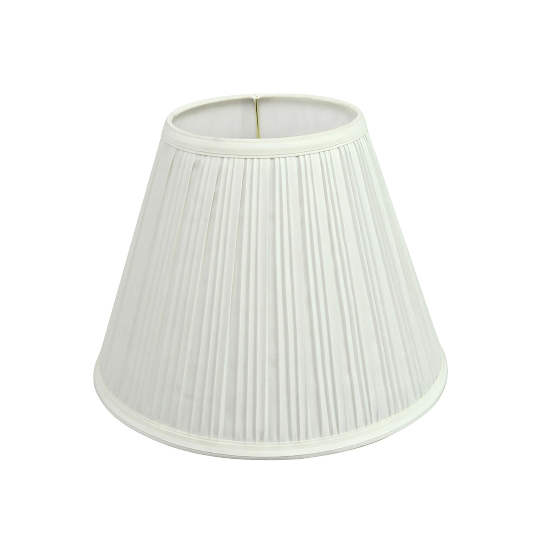 Aspen Creative 59126 Transitional Empire Shape Uno Construction Lamp Shade White