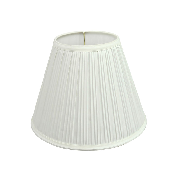 Aspen Creative 59126 Transitional Empire Shape Uno Construction Lamp Shade White
