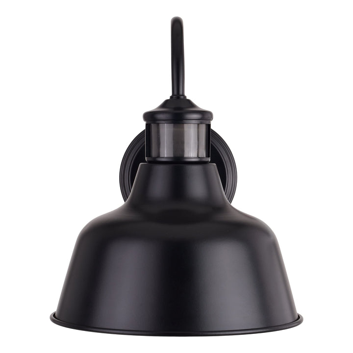 Dark Bronze Motion Sensor Dusk to Dawn Outdoor Wall Light Farmhouse Metal - Diamond Home USA