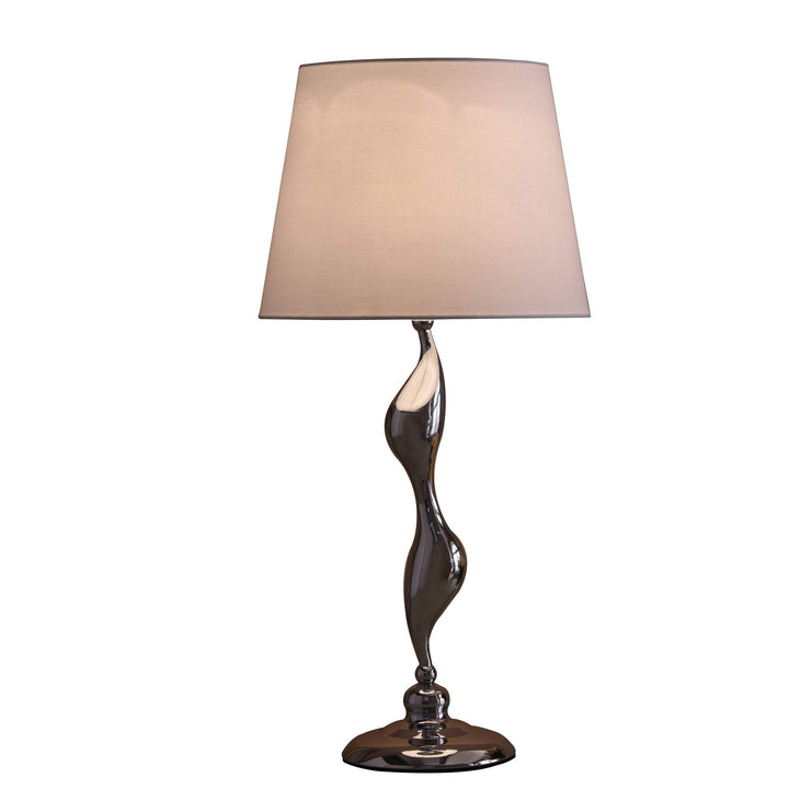 Art Silhouette Silver Table Lamp Modern Contemporary - Diamond Home USA