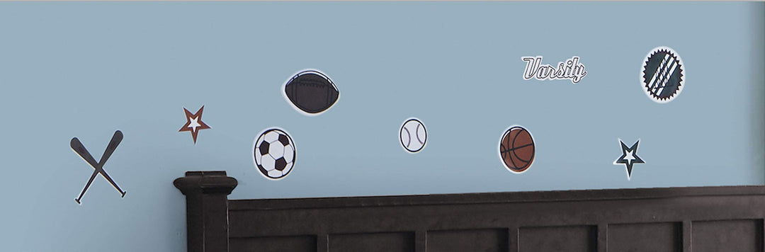 Mytex Home Fashions League Sports Kids 4-Piece Reversible Comforter Set Full - Diamond Home USA