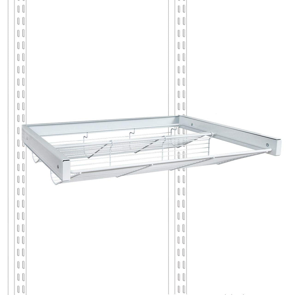 Organized Living freedomRail Reveal Shoe Shelf - White - Diamond Home USA