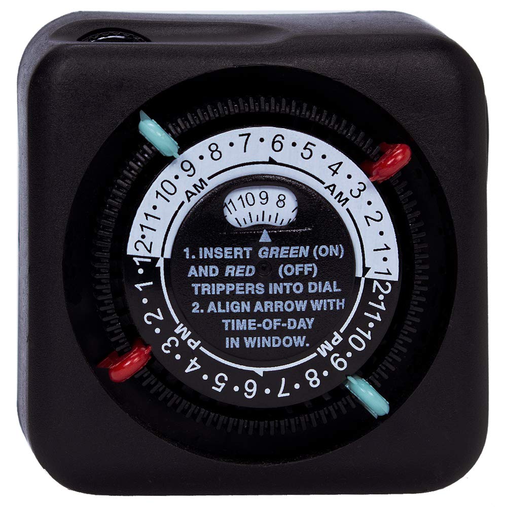 Intermatic Tn111Rm40 Timer Lamp &Amp Small Appliance-Black
