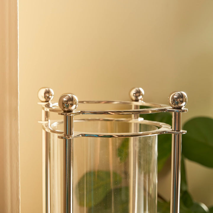Hurricane Large Silver Traditional Finish Medium - Diamond Home USA