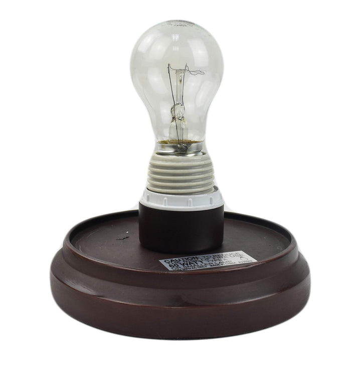 Tiffany Style Accent Lamp 10" Tall Stained Glass White Yellow Dragonfly Floral - Diamond Home USA