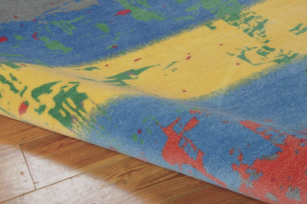 Nourison Alter State Multicolor Rectangle Area Rug