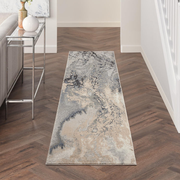 Nourison Maxell Modern Glam Abstract Area Rug