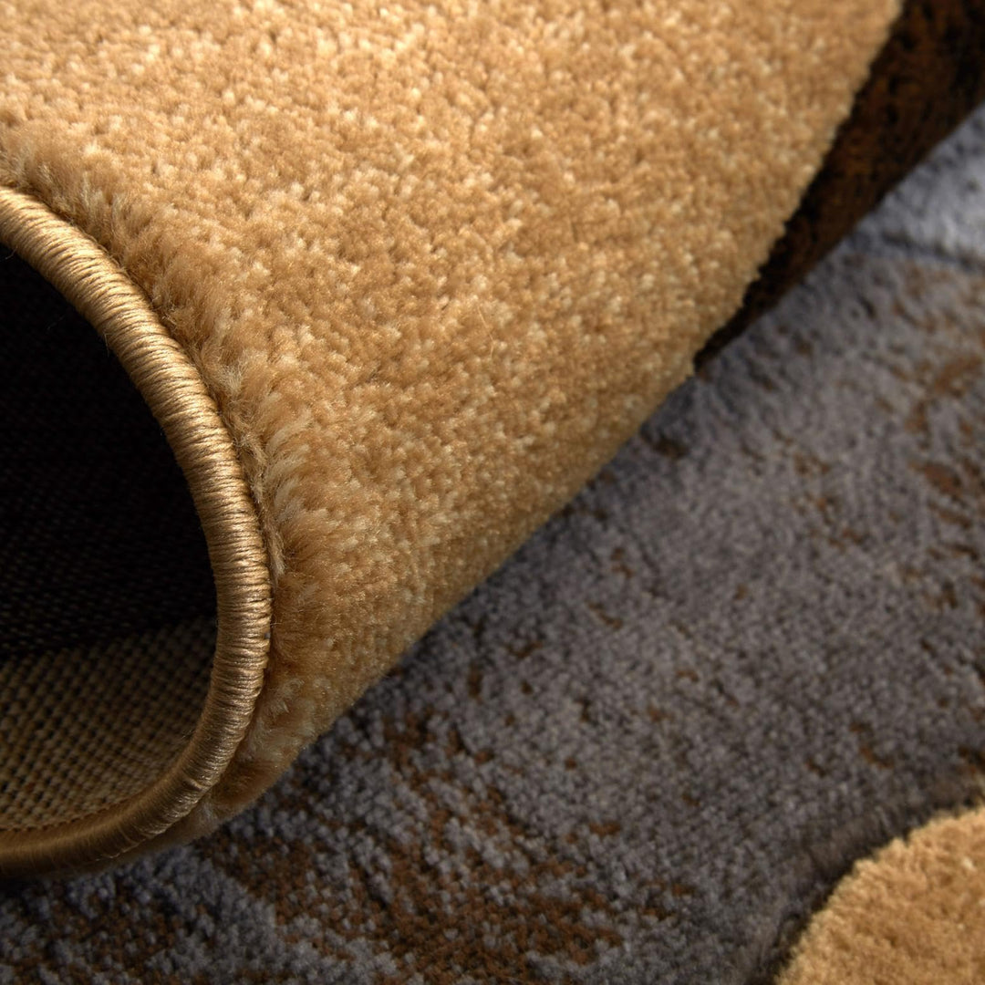 Home Dynamix Tribeca Slade Modern Area Rug Abstract Brown/Gray